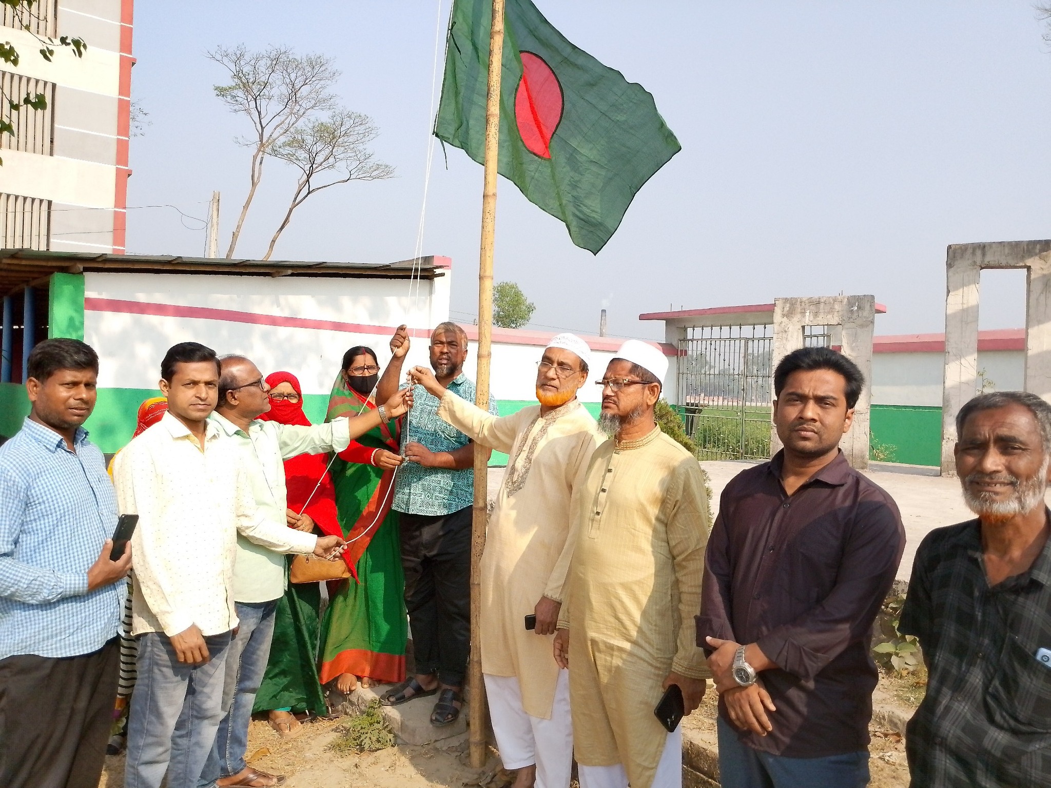 পতাকা উত্তোলন